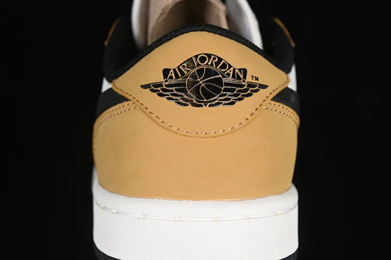 All categories Air Jordan Jordan series basketball shoes Air Jordan 1 Low Air Jordan 1 Low OG AJ1 Joe 1 white yellow black hook low-top cultural leisure sports sneakers CZ0790-107